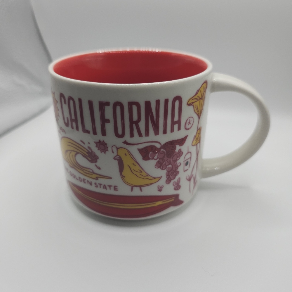 Starbucks Been There Series California Ceramic Mug, 14 Oz